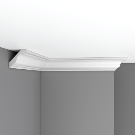 Плинтус потолочный гладкий DECOMASTER DP-336 (65*65*2400мм)