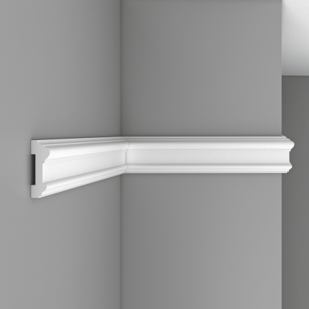 Молдинг гладкий DECOMASTER 97901F гибкий (90*30*2400мм)