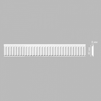 Молдинг с рисунком DECOMASTER 98642 (40*8*2400мм)